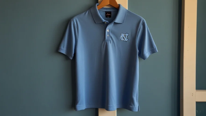 Men UNC Blue Polo Shirt Temu 3X